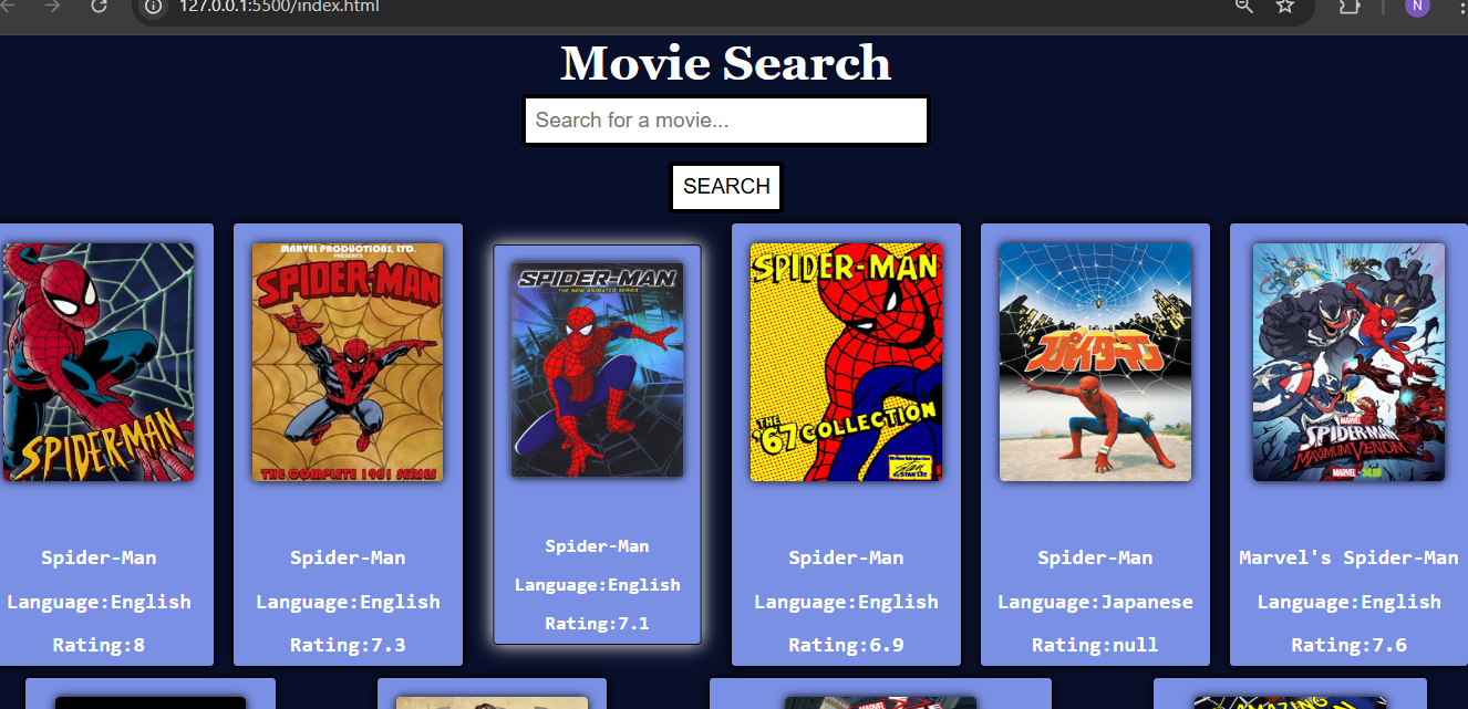 Movie Search App